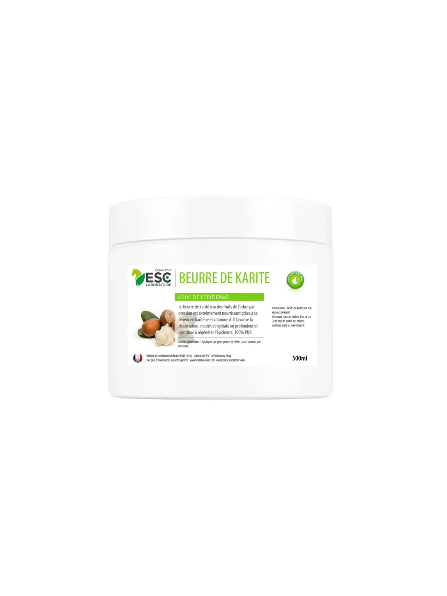 Beurre de karité soin epiderme et crevasse - ESC LABORATOIRE