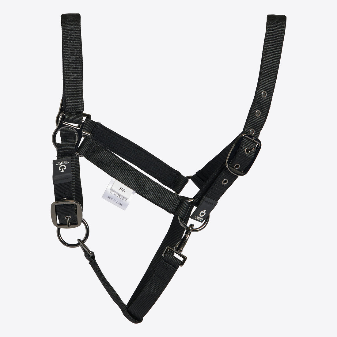 Ensemble licol &amp; longe nylon noir  - Cavalleria Toscana