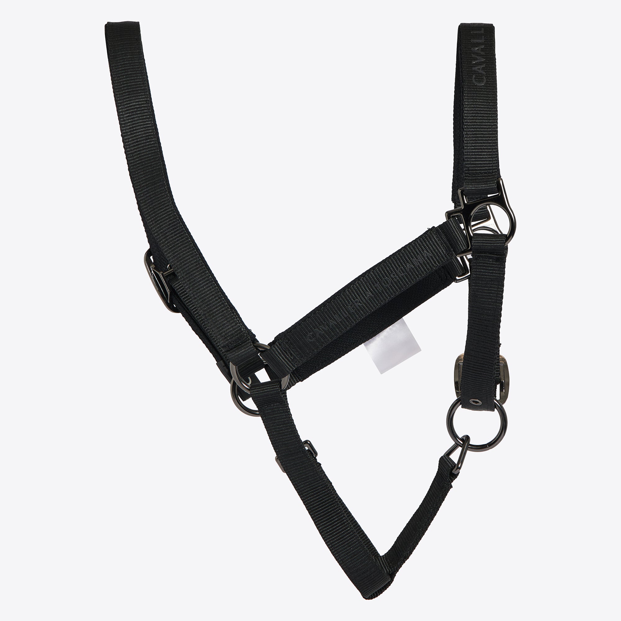 Ensemble licol &amp; longe nylon noir  - Cavalleria Toscana
