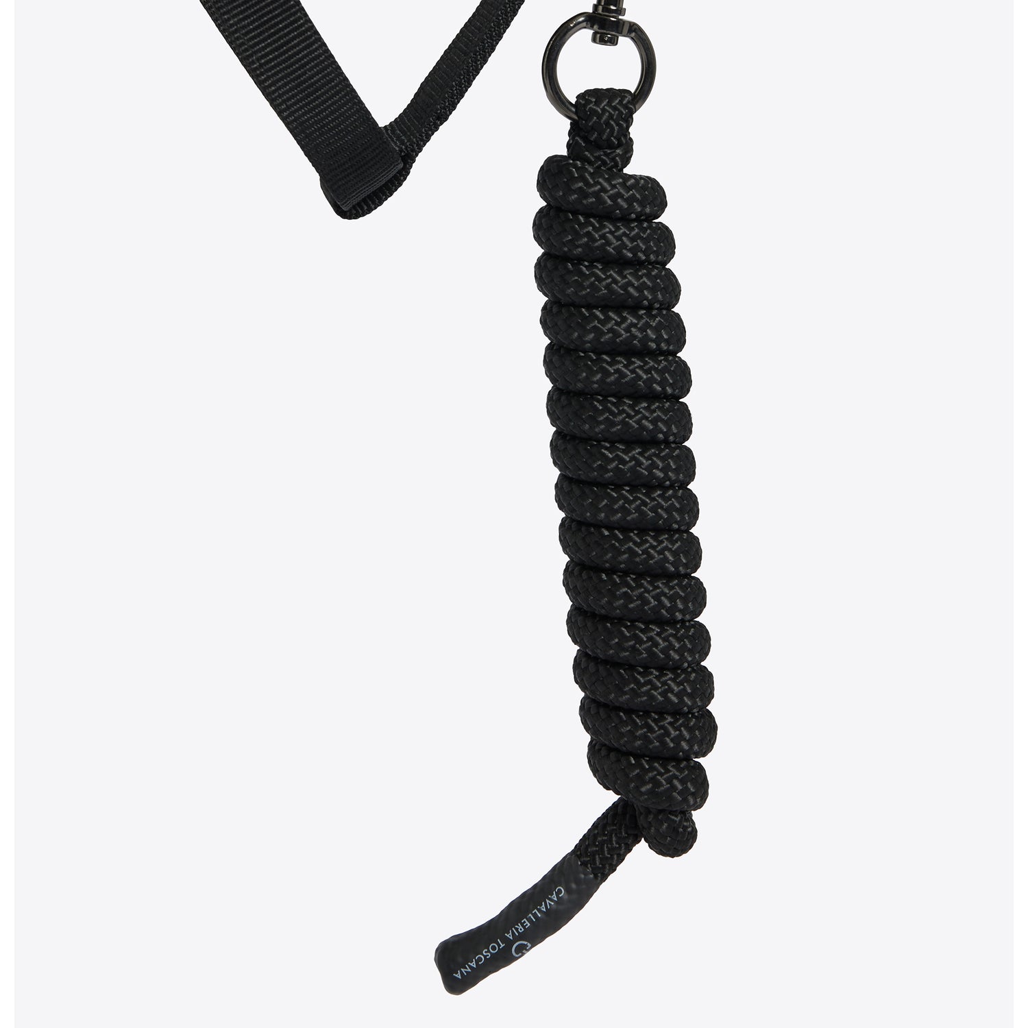 Ensemble licol &amp; longe nylon noir  - Cavalleria Toscana