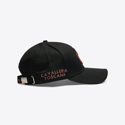 Casquette Taupe Noir marron - CAVALLERIA TOSCANA