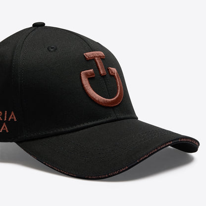 Casquette Taupe Noir marron - CAVALLERIA TOSCANA