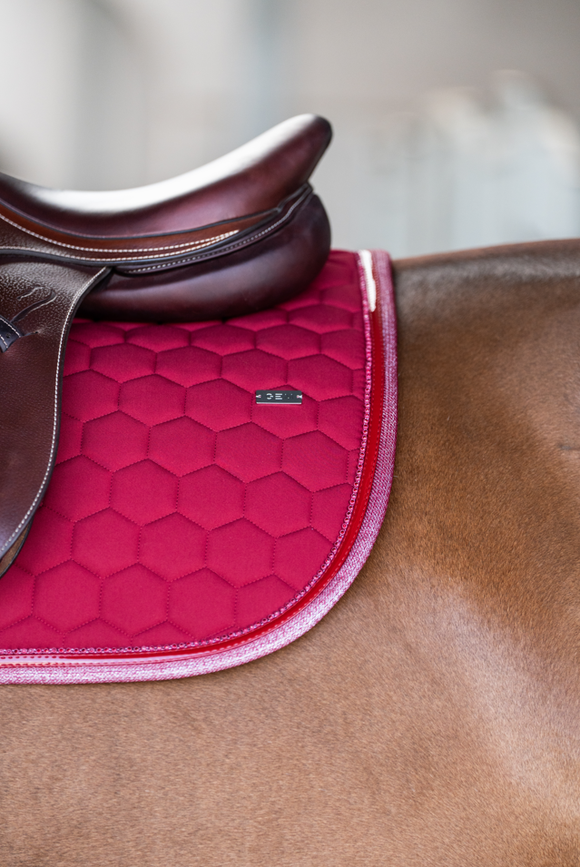 Tapis de selle Atlas Cerise - GEM