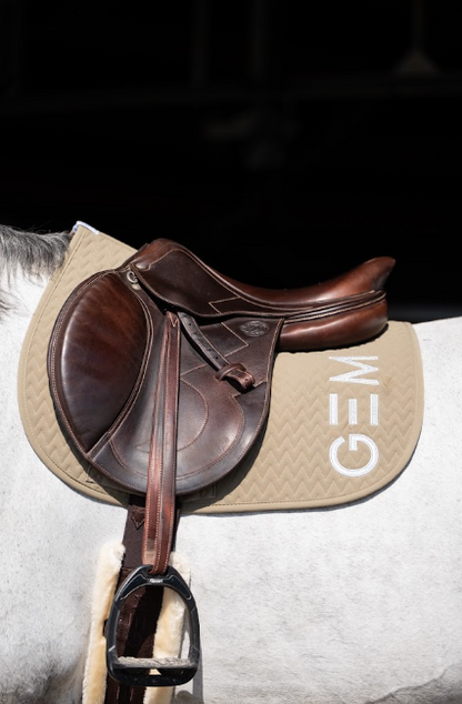 Tapis de selle TEN Latte mixte - GEM