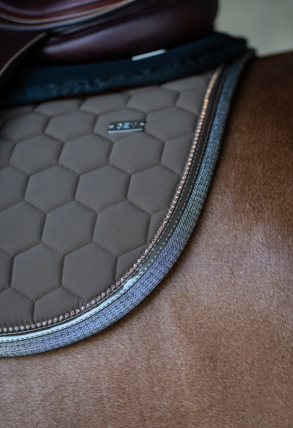 Tapis de selle Atlas mixte Brownie - GEM