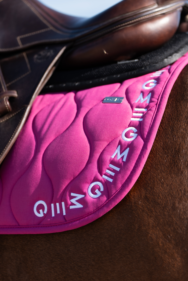 Tapis de selle Essentiel Rose Magenta mixte – GEM
