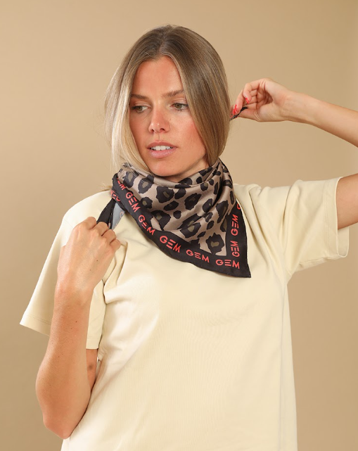 Foulard léopard - GEM