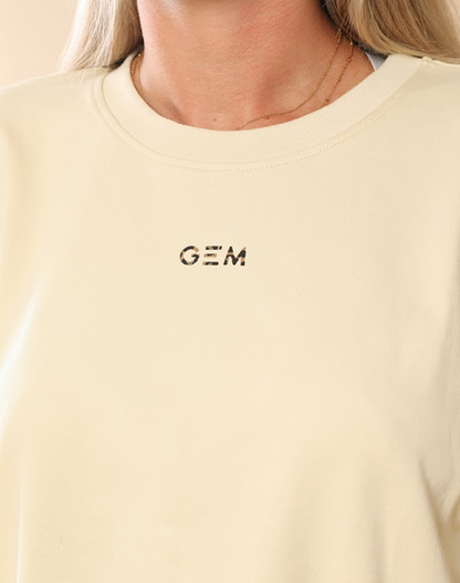 Tee-shirt Eclair beige - GEM