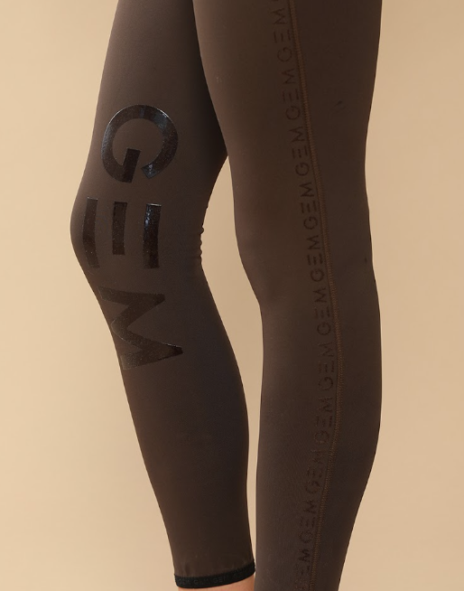 Legging Manhattan grip genoux Marron - GEM