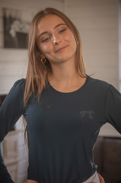 T-shirt technique Techty Cha manches longue - PENELOPE COLLECTION