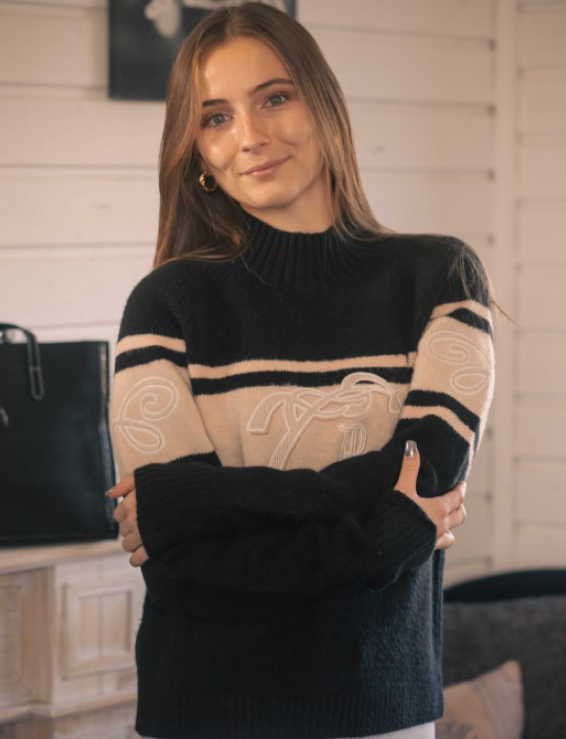 Pull Noris Noir - PENELOPE COLLECTION