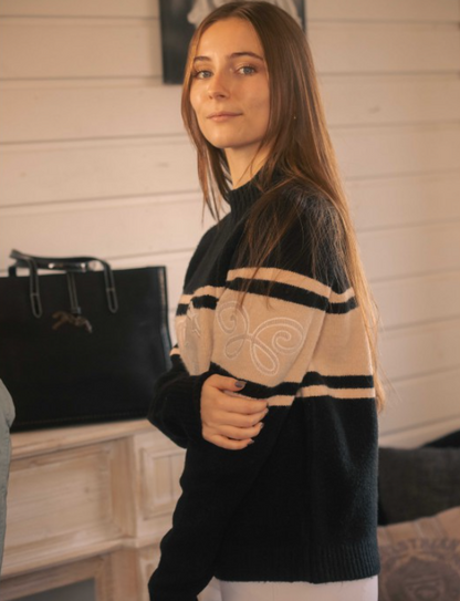 Pull Noris Noir - PENELOPE COLLECTION