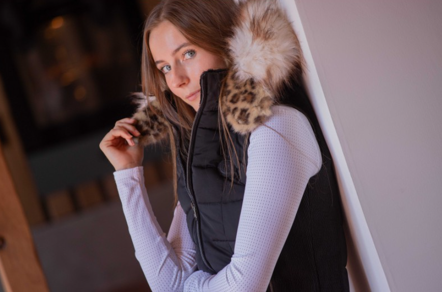 Bombers réversible Leoroge sans manches - PENELOPE COLLECTION