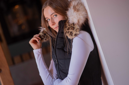 Bombers réversible Leoroge sans manches - PENELOPE COLLECTION