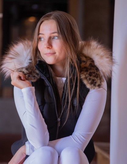 Bombers réversible Leoroge sans manches - PENELOPE COLLECTION