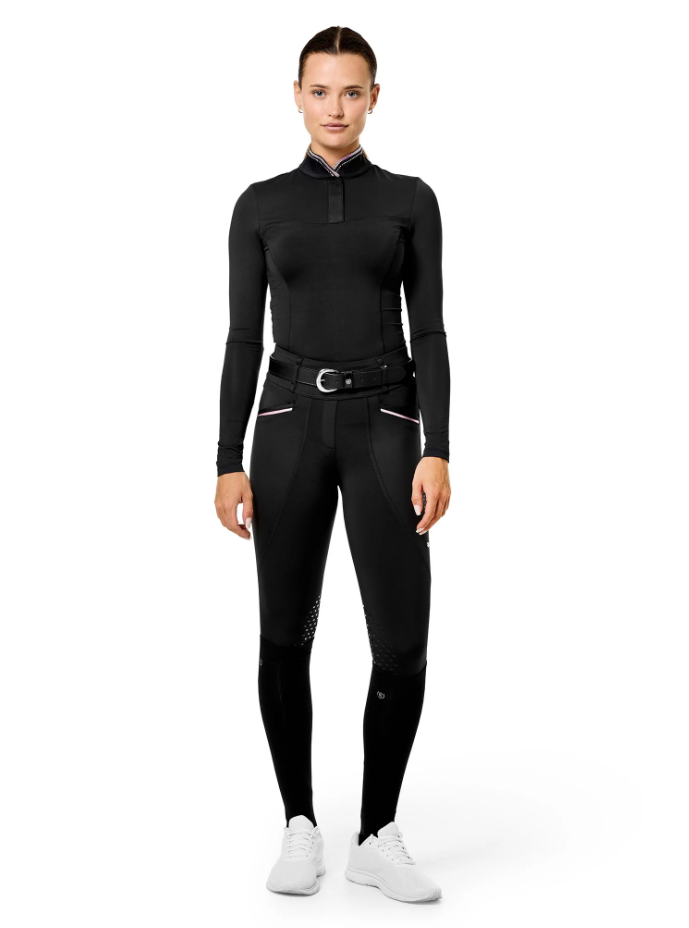 Haut manches longues Revenew Pink Glimmer - EQUESTRIAN STOCKHOLM