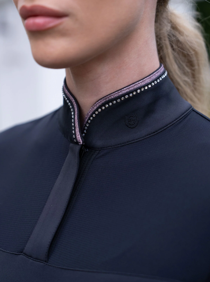Haut manches longues Revenew Pink Glimmer - EQUESTRIAN STOCKHOLM