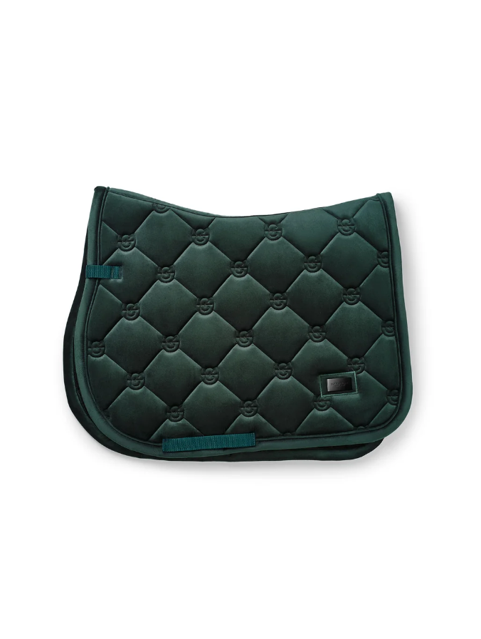 Tapis de selle Velvet Sycamore Green MIXTE – EQUESTRIAN STOCKHOLM