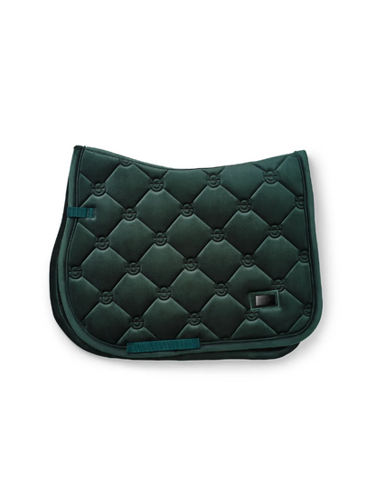 Tapis de selle Velvet Sycamore Green MIXTE – EQUESTRIAN STOCKHOLM