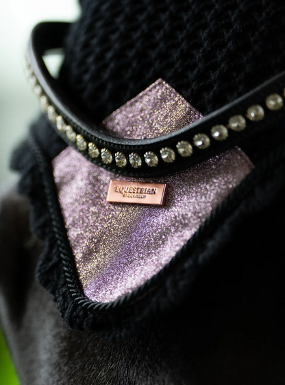 Bonnet anti-mouches Pink Glimmer - EQUESTRIAN STOCKHOLM