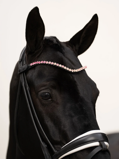 Frontal strass Faded Pink 8mm - EQUESTRIAN STOCKHOLM