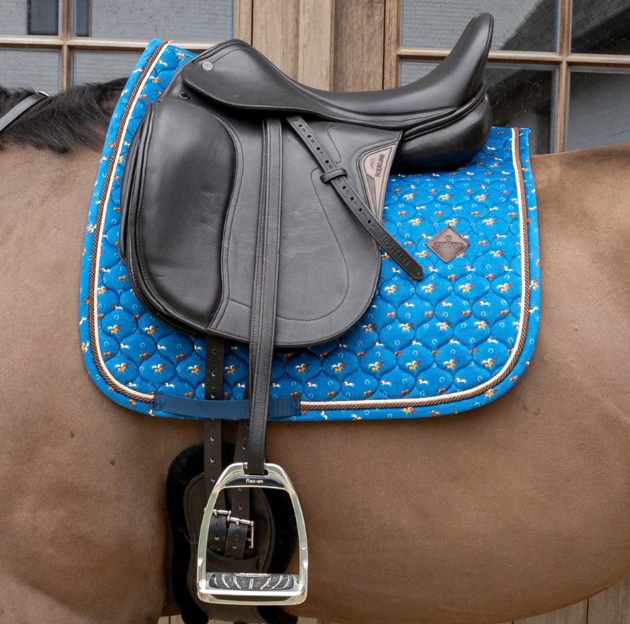 Tapis de selle Velvet Horse Printing DRESSAGE - KENTUCKY