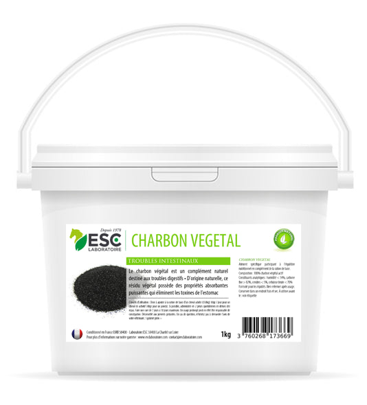 Charbon végétal confort intestinal - ESC LABORATOIRE