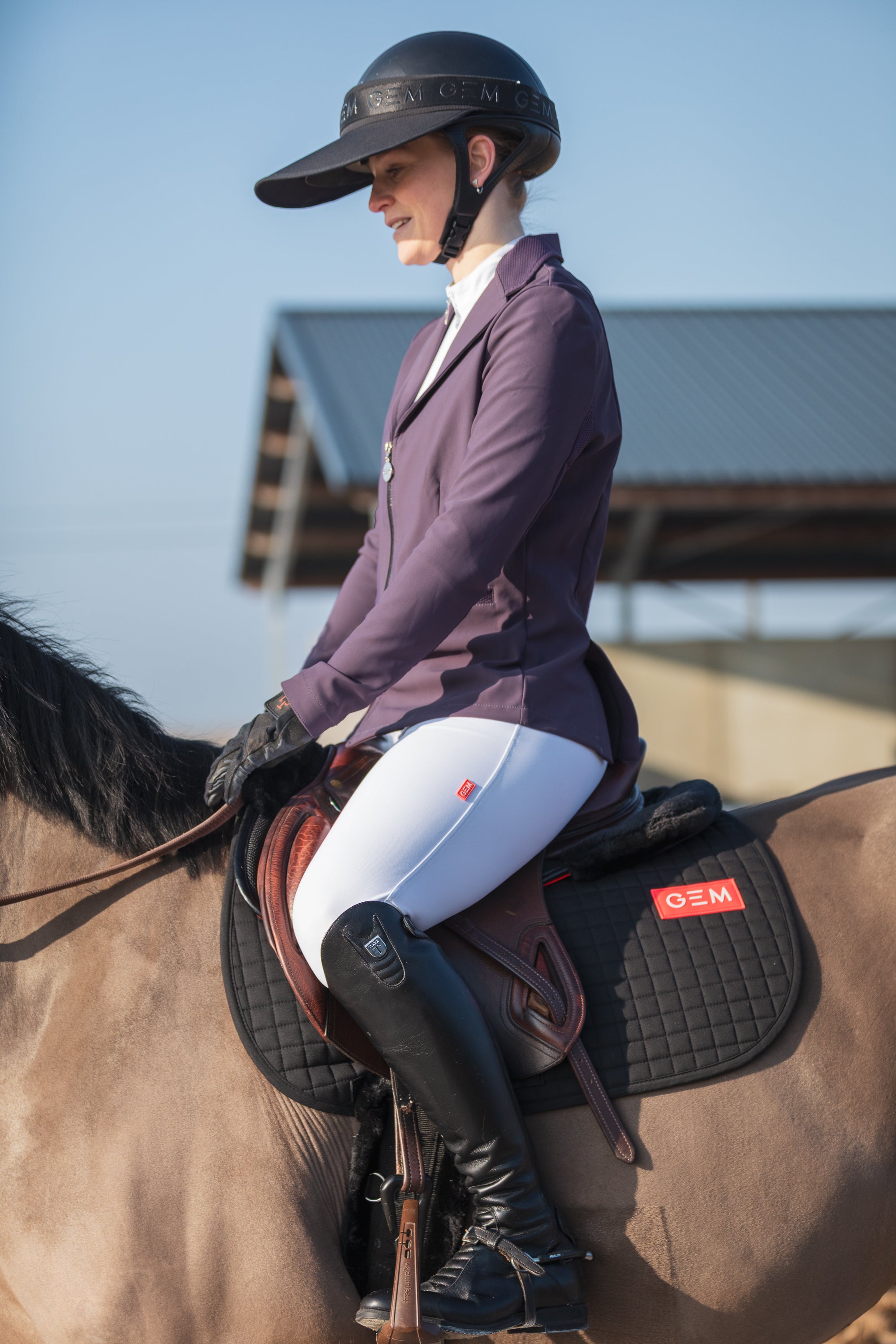 LEO saddle pad - GEM