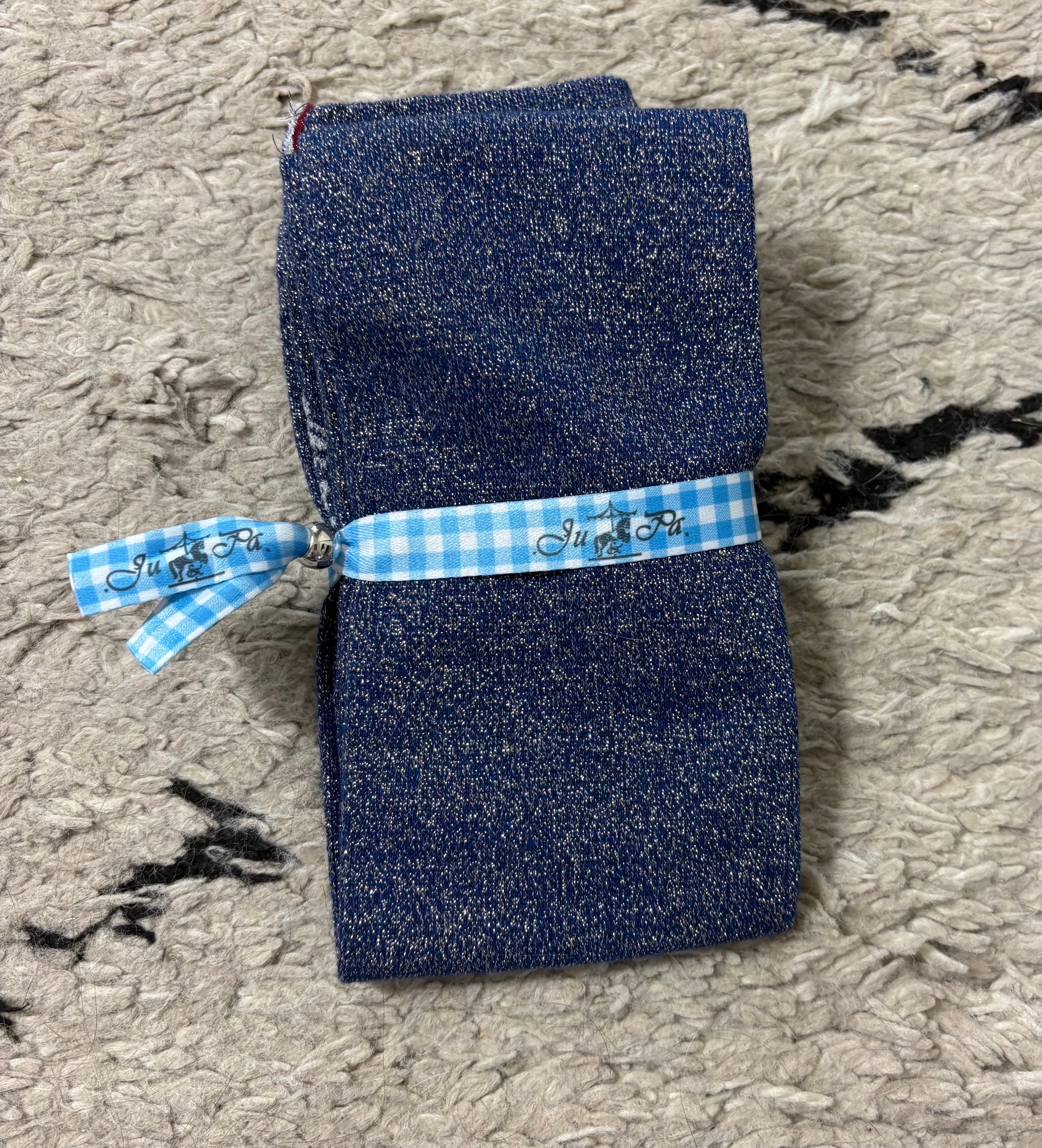 Chaussettes Glitter Bleu - Ju &amp; Pa