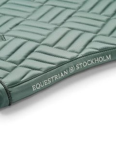 Tapis de selle Modern Mint Green MIXTE - Equestrian Stockholm