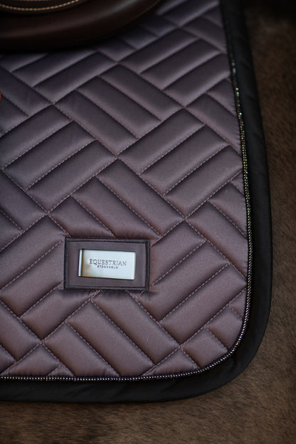 Tapis de selle Modern Dark Violet MIXTE - Equestrian Stockholm