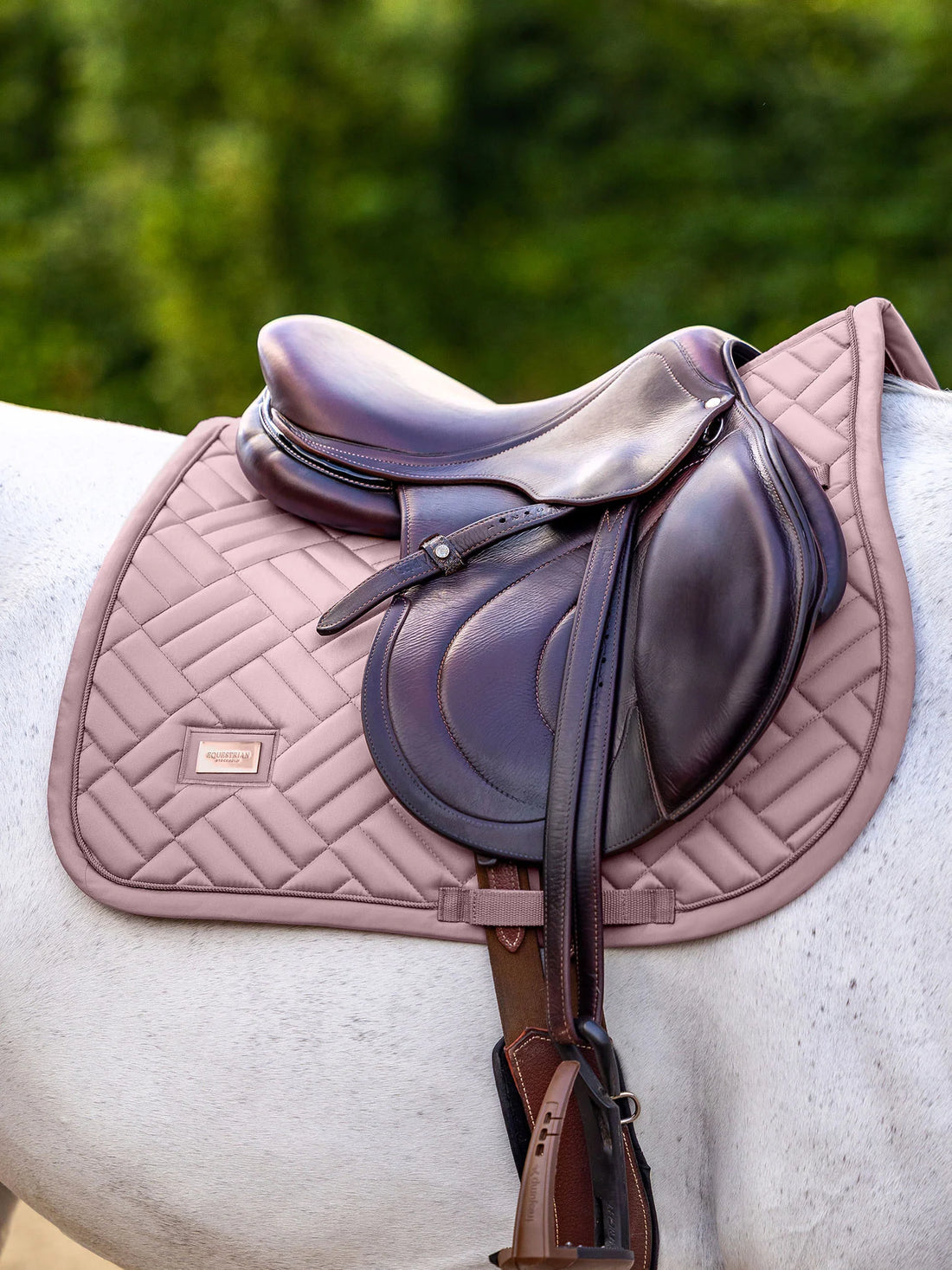 Tapis de selle Modern Midsummer Blush MIXTE - Equestrian Stockholm