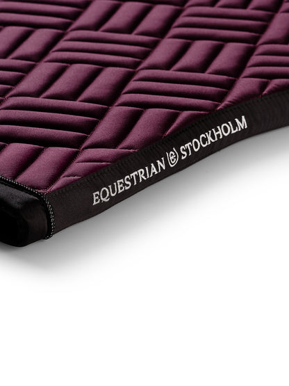 Tapis de selle Modern Purple Night MIXTE  - Equestrian Stockholm