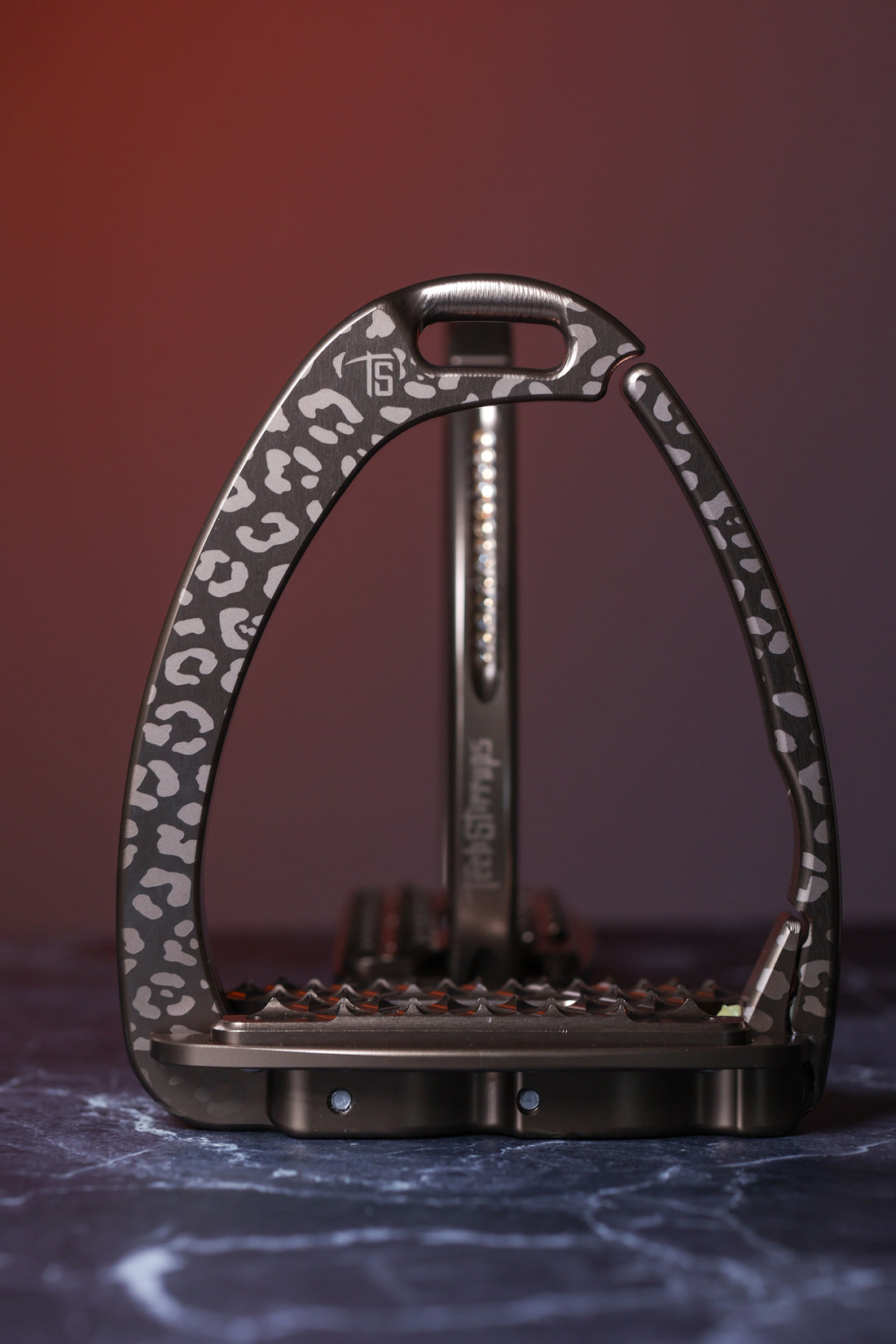 Etriers Untamed Leopard edition limitée Marron - Tech Stirrup