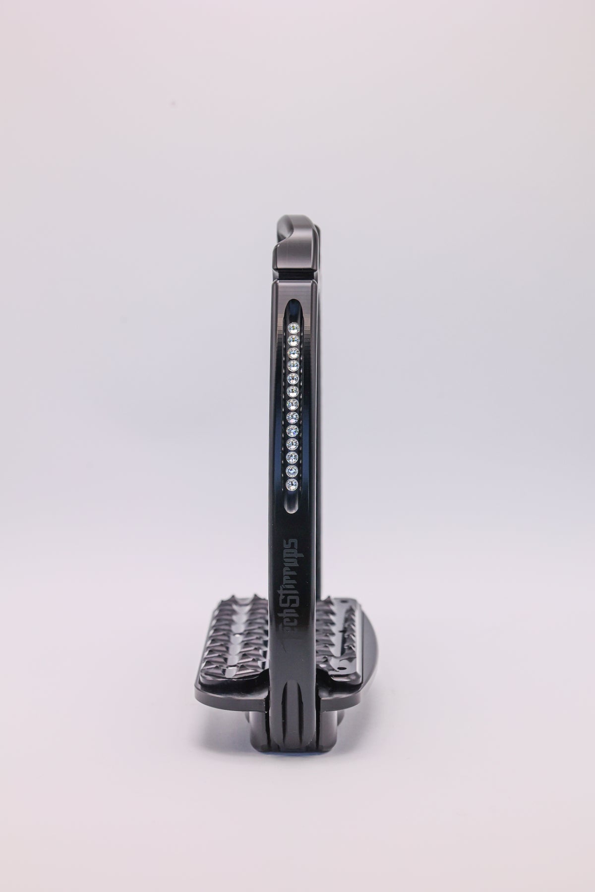 Etriers Untamed Leopard edition limitée Gris Swarovski - Tech Stirrup