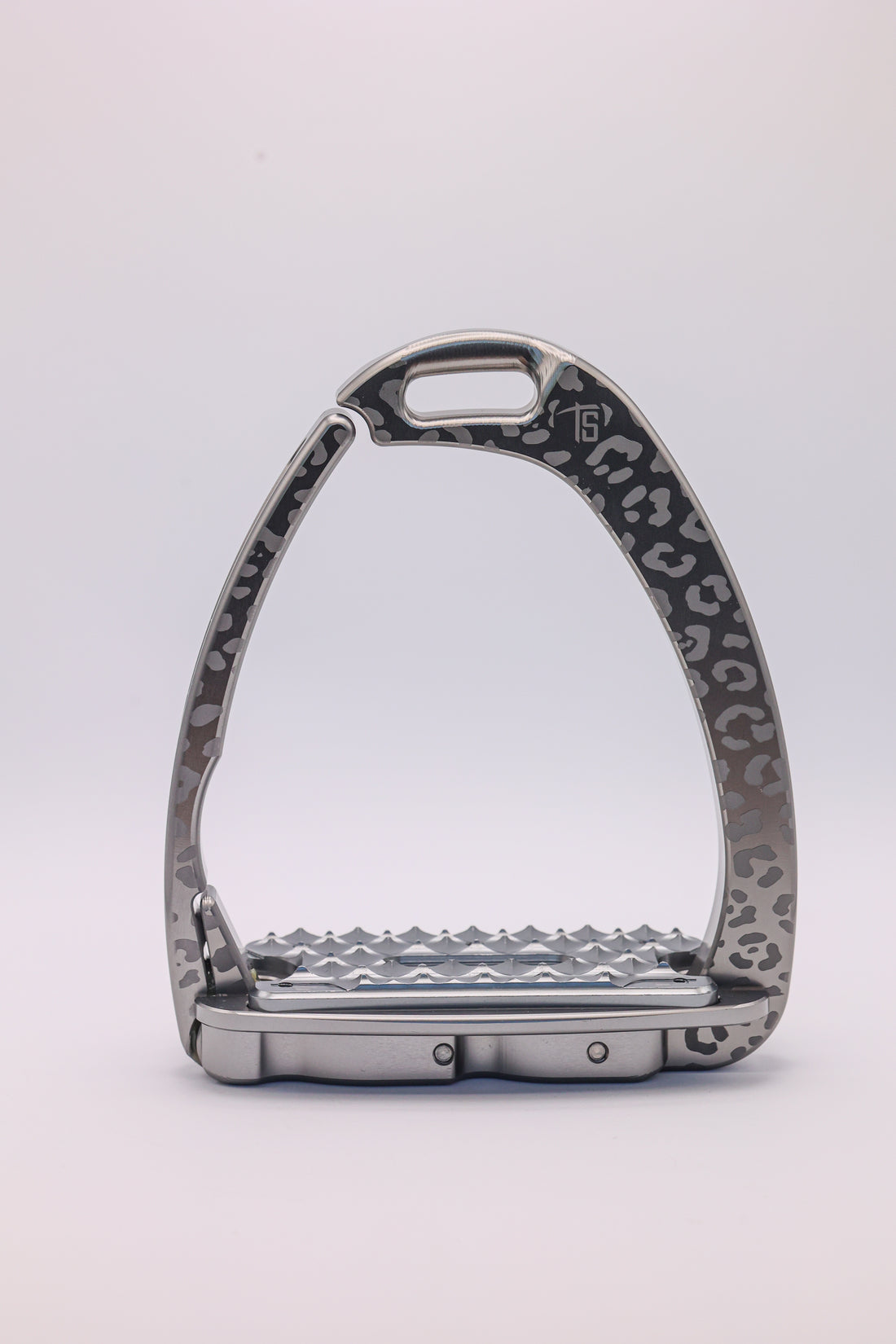 Etriers Untamed Leopard edition limitée Gris clair - Tech Stirrup