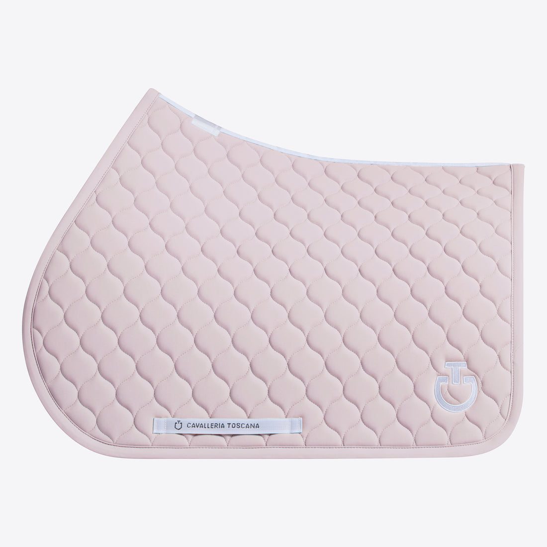 Tapis de selle Circular Quilted Rose CSO - CAVALLERIA TOSCANA