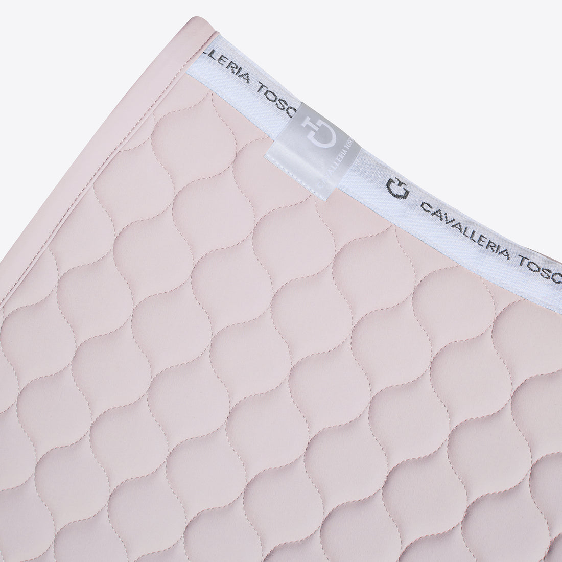 Tapis de selle Circular Quilted Rose CSO - CAVALLERIA TOSCANA