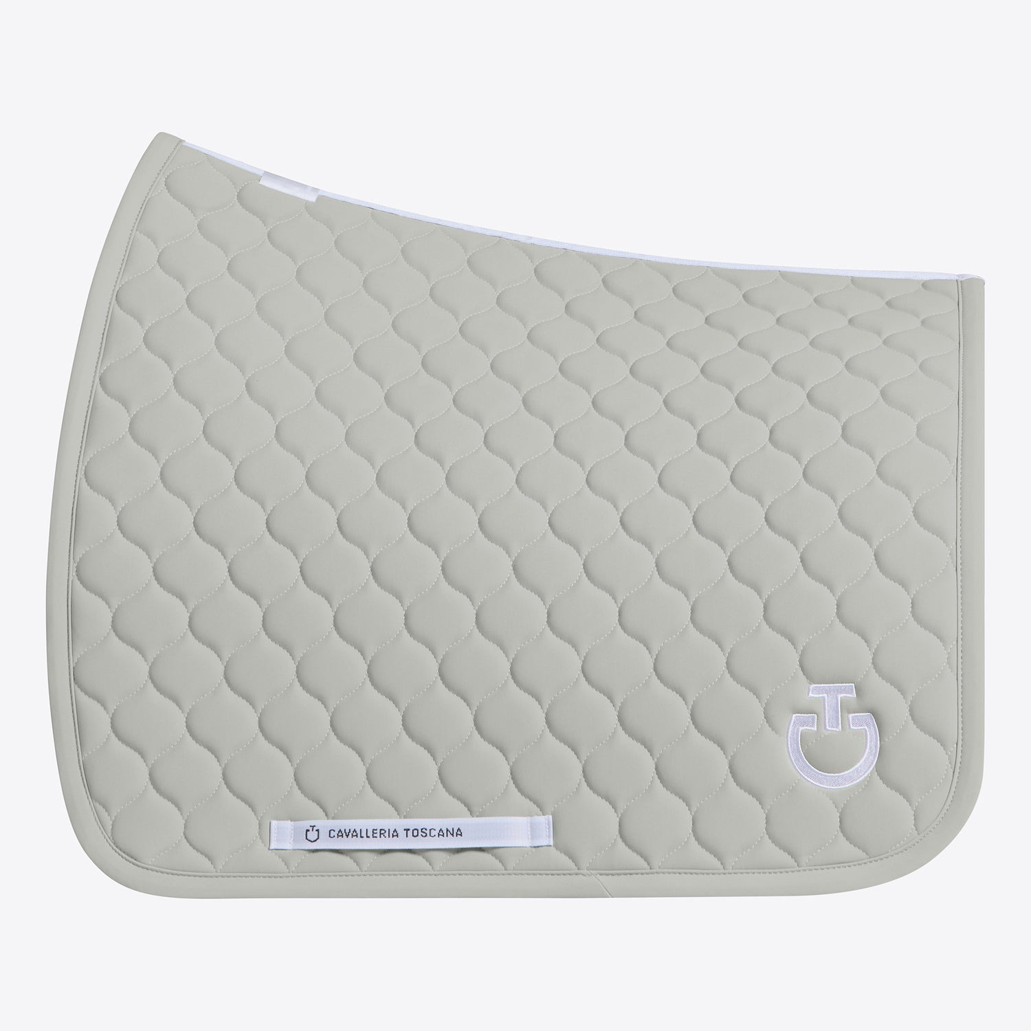 Tapis de selle Circular Gris clair DRESSAGE - CAVALLERIA TOSCANA