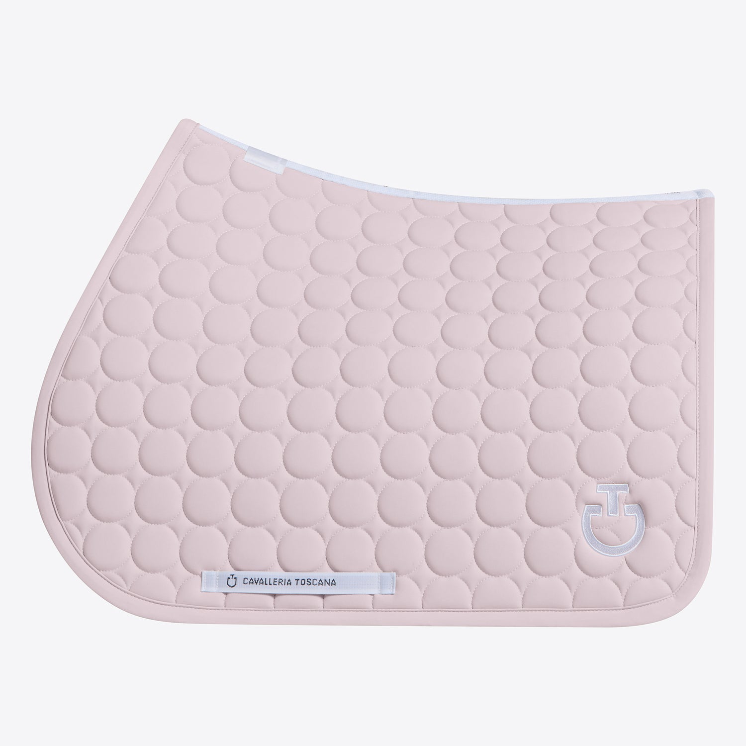 Tapis de selle Circle Rose poudré CSO - CAVALLERIA TOSCANA