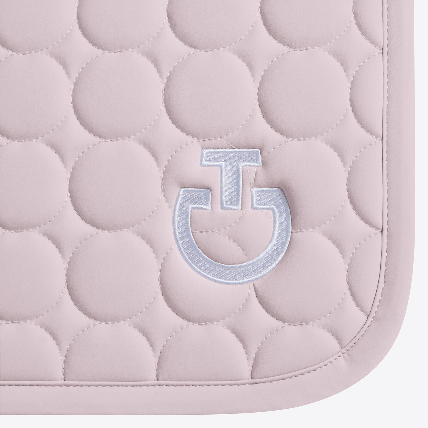 Tapis de selle Circle Rose poudré CSO - CAVALLERIA TOSCANA