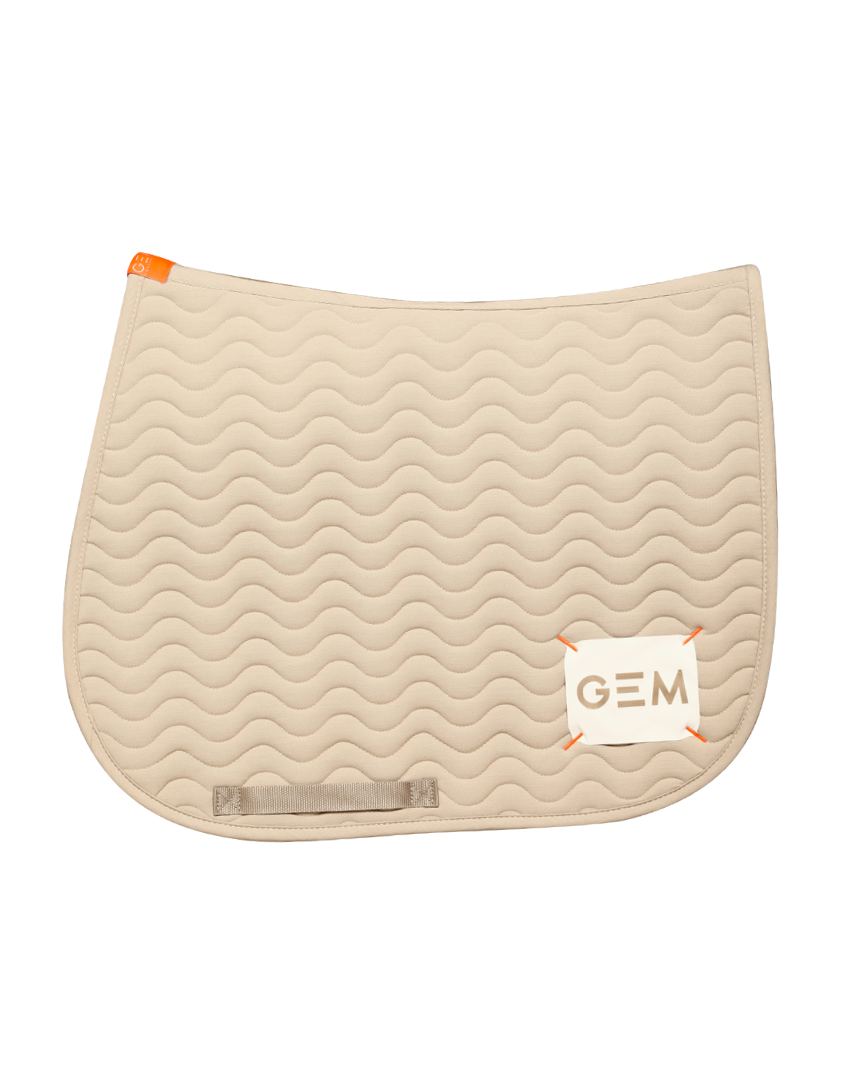 Tapis de selle TOUC TOUC Obstacle Sable  - GEM