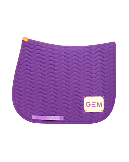Tapis de selle TOUC TOUC Obstacle Violet  - GEM