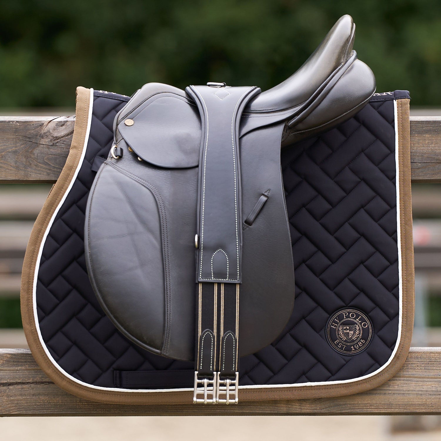 Tapis de selle Favourite Noir - HV POLO