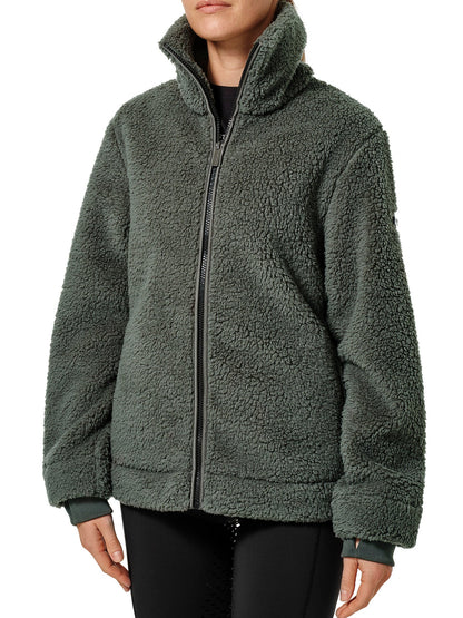 Veste Teddy Fleece Avenue Green - Equestrian Stockholm