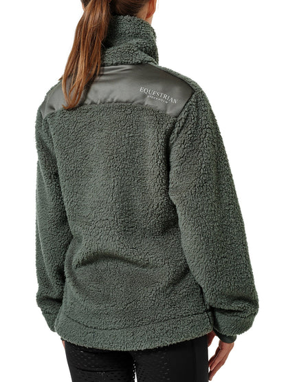 Veste Teddy Fleece Avenue Green - Equestrian Stockholm