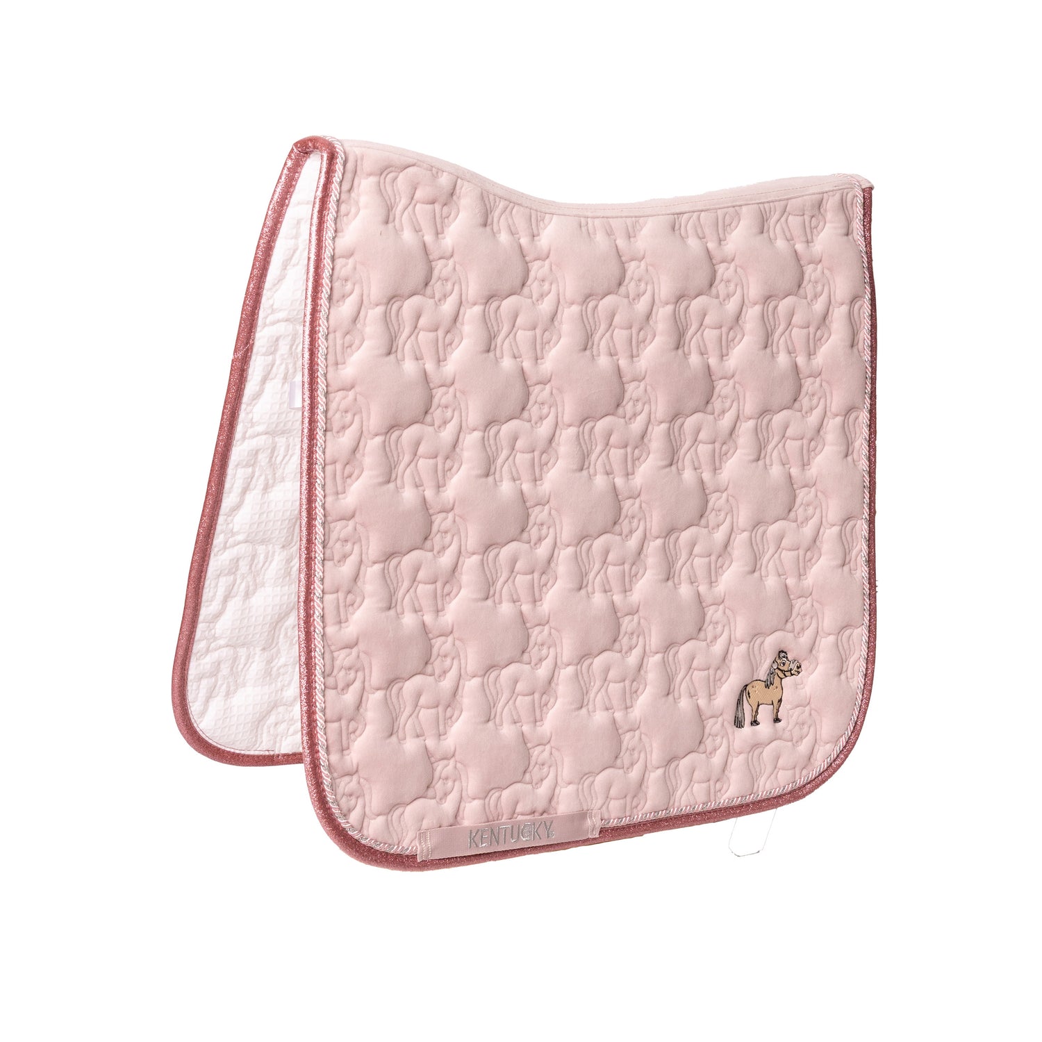 Tapis de selle Licorne pailleté DRESSAGE - Kentucky