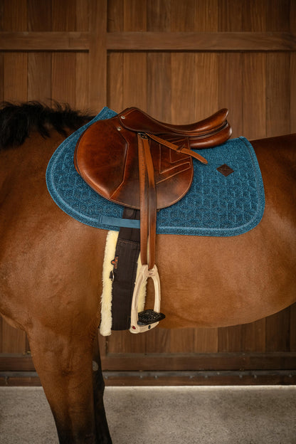 Tapis de selle Sparkling MIXTE bleu marine - Kentucky
