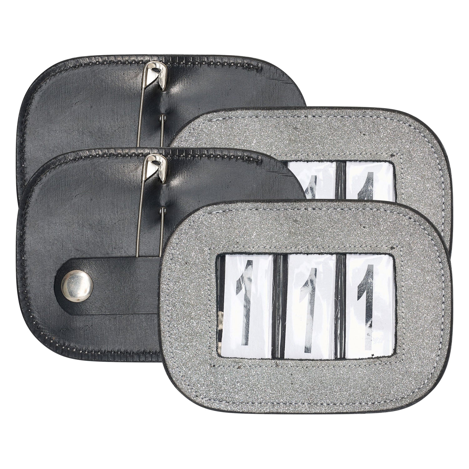 Black glitter number holder - SD DESIGN