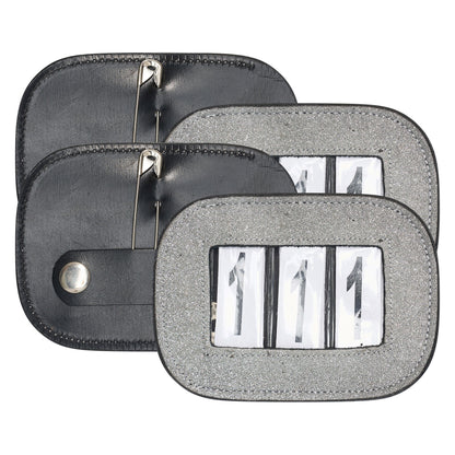 Black glitter number holder - SD DESIGN